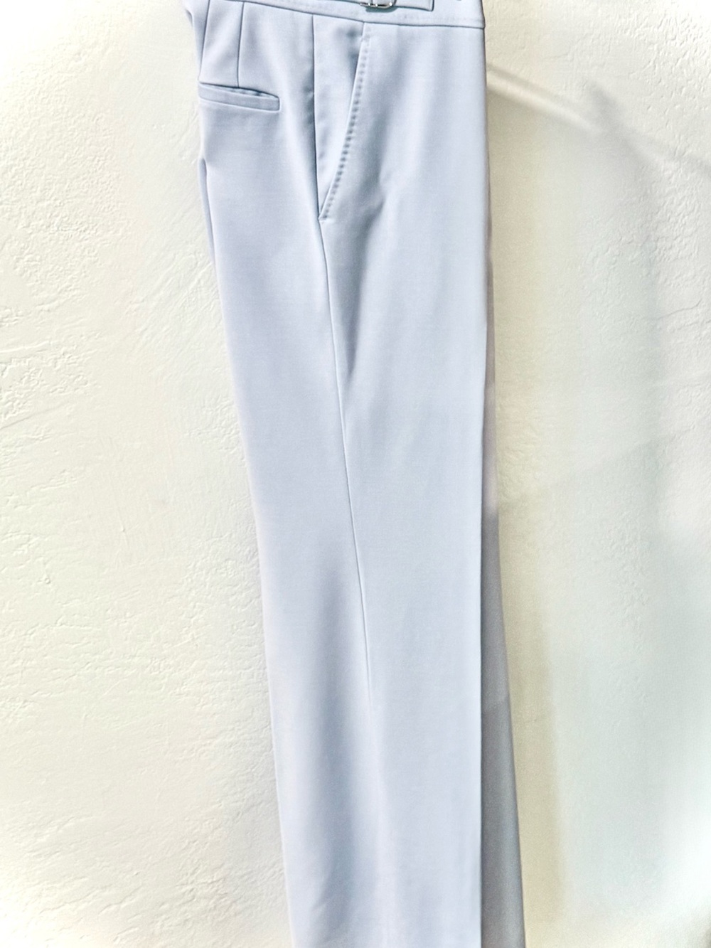 Gabriela Hearst Torres Wool Silk Trousers Lt. Blue Quiet Luxury Minimalist Sz:8 - Picture 14 of 16